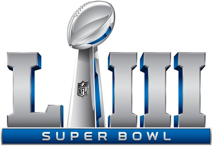 Super Bowl LIII Primary Logo t shirts iron on transfers